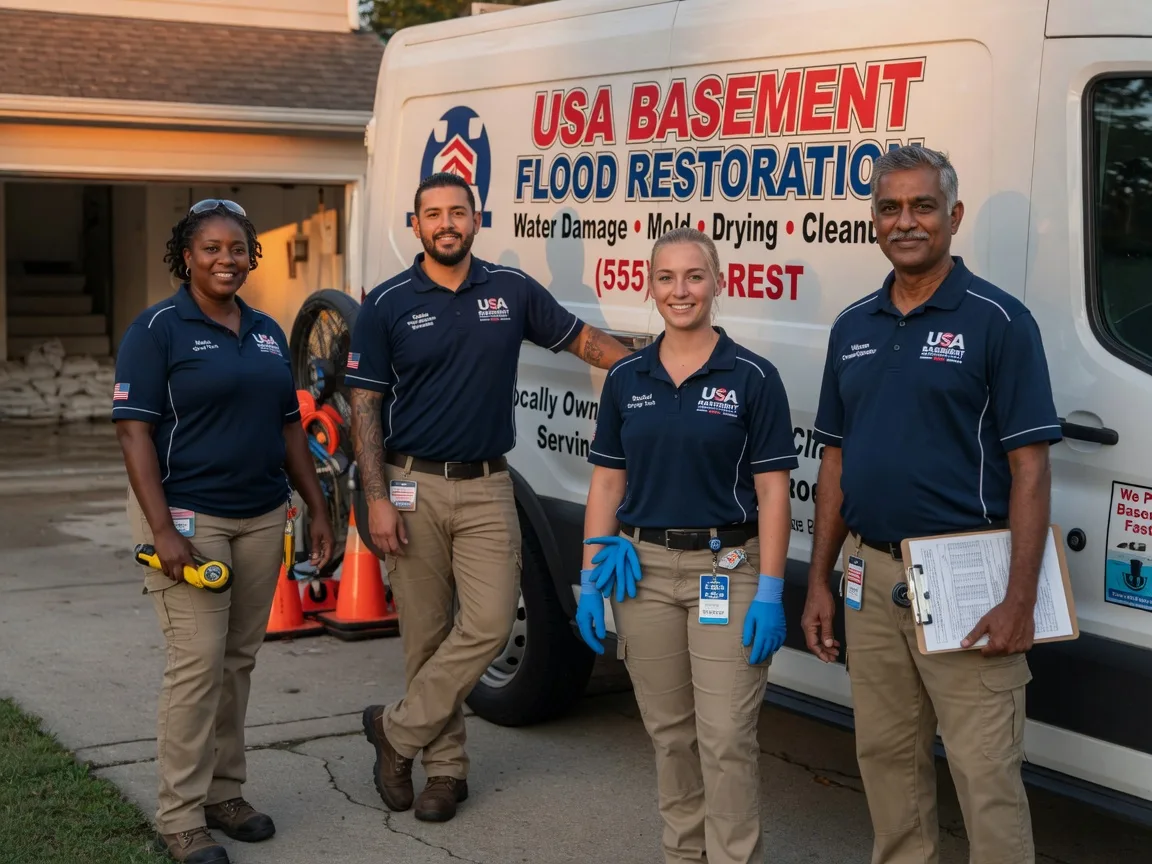 Basement Flood Cleanup company in Vinton, OH