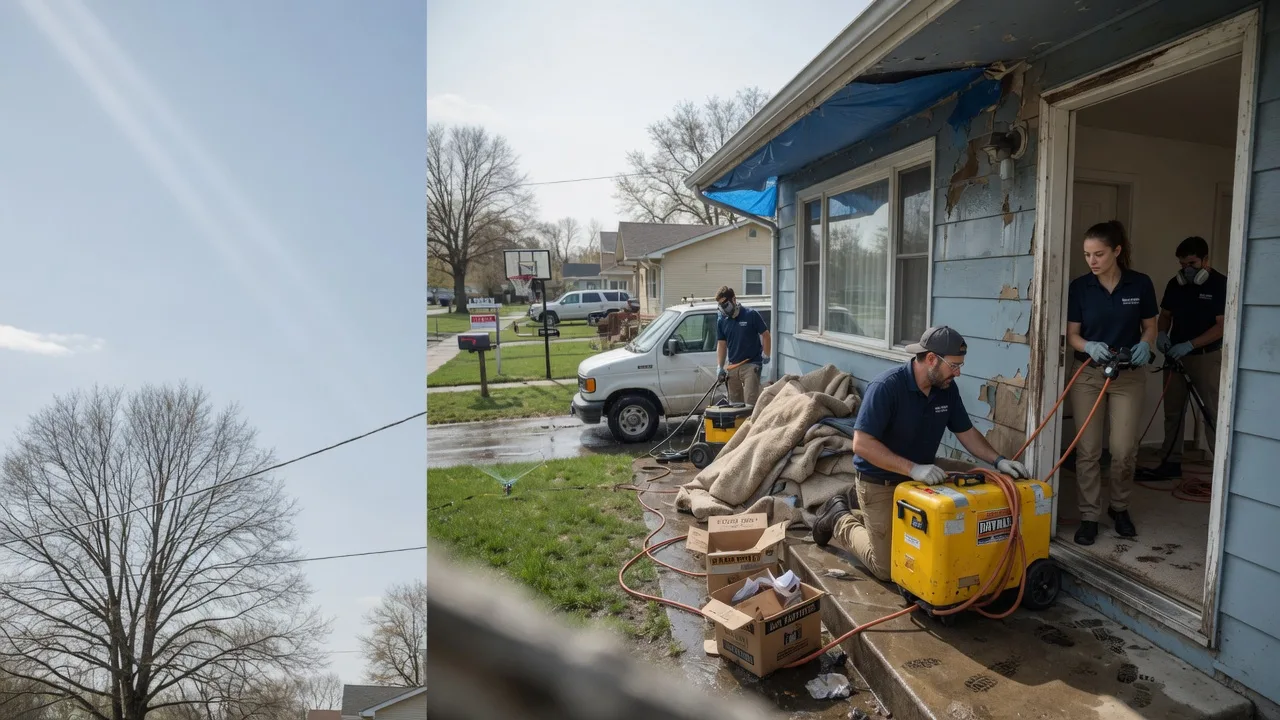 Basement Flood Cleanup in Vinton, OH near me